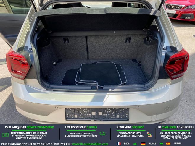Volkswagen Polo 1.0 TSI 95 S&S BVM Argent� M�tallique de 2018