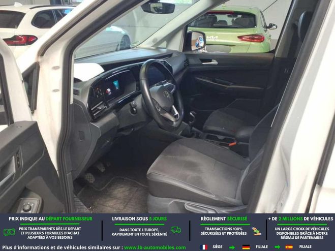 Volkswagen Caddy 2.0 TDI 122 BVM Blanc de 2021