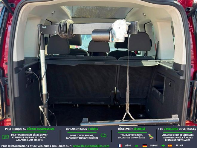 Volkswagen Caddy 2.0 TDI 122 BVM Rouge M�tallique de 2021