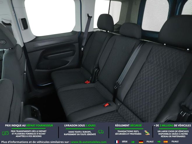 Volkswagen Caddy 2.0 TDI 122 BVM Bleu M�tallique de 2021
