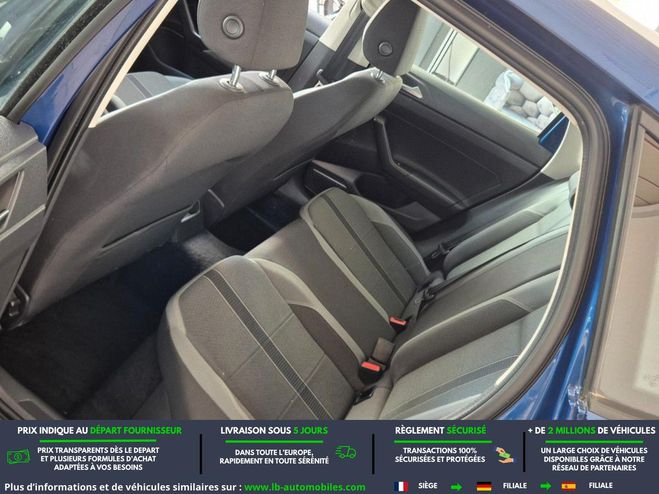 Volkswagen Polo 1.0 TSI 110 S&S BVA Bleu M�tallique de 2021