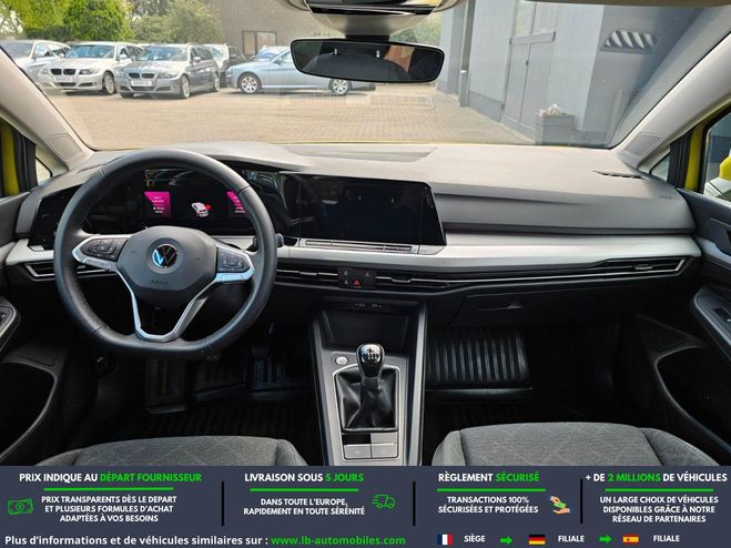 Volkswagen Golf 2.0 TDI SCR 116 BVM Jaune M�tallique de 2020