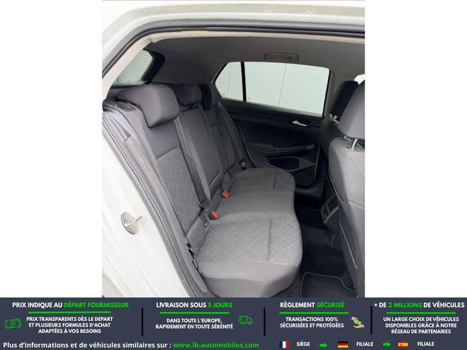 Volkswagen Golf 1.5 TSI 130 BVM Blanc de 2020