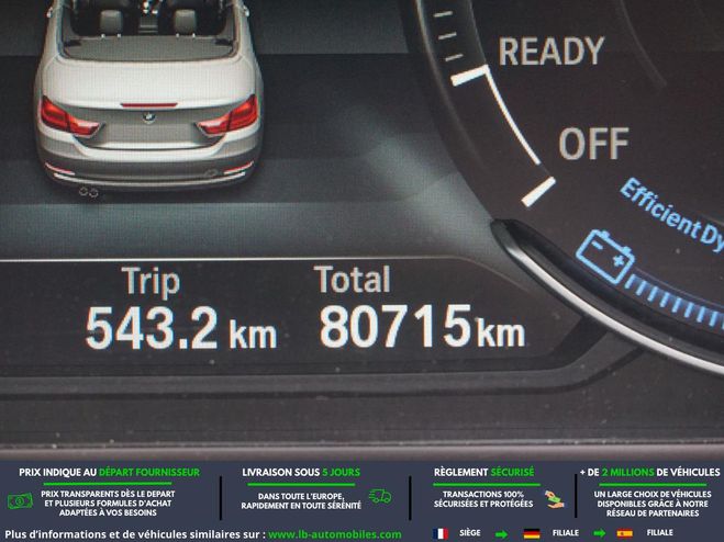 BMW Serie 4 i xDrive 326ch BVA Blanc M�tallique de 2019