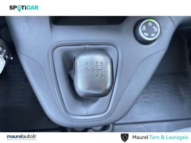 Peugeot Partner PARTNER FOURGON M 650 KG BLUEHDI 100 S&S White de 2023