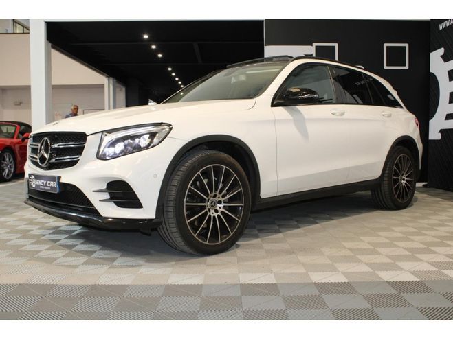 Mercedes GLC 250 d - BVA 9G-Tronic - AMG LINE - 4-Mat BLANC de 2017
