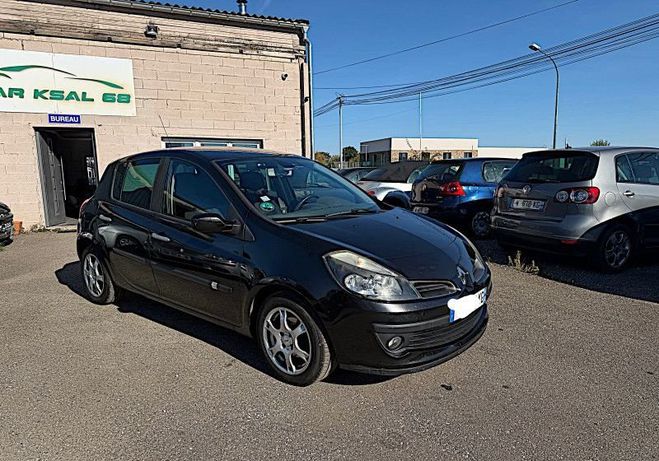Renault Clio III 1.2 16V 75CH DYNAMIQUE 5P Noir de 2007