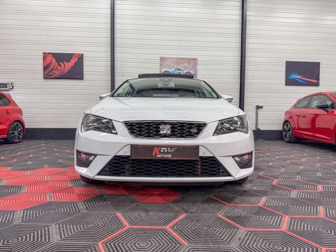 Seat Leon FR 1.8 TSI 180 DSG7 1�re Main Toit Pano  BLANC de 2013