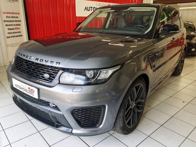 Land rover Range Rover Sport SVR 550CV TOIT PANORAMIQUE SOFT CL Gris de 2015