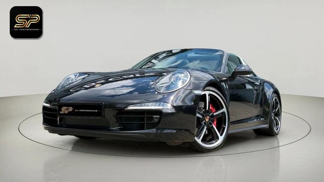 Porsche 911 * TARGA 4S 3.8 400 CH * AUTOMATIQUE * SP Noir de 2014