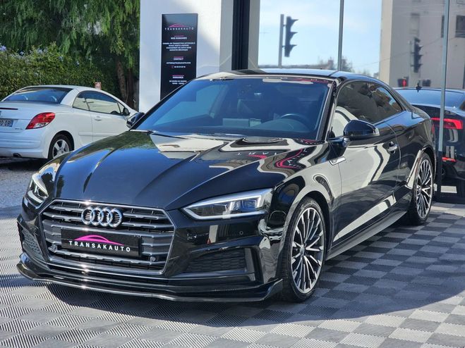 Audi A5 Coupe 3L TDI quattro SLINE AVUS S-Tronic Noir de 2016