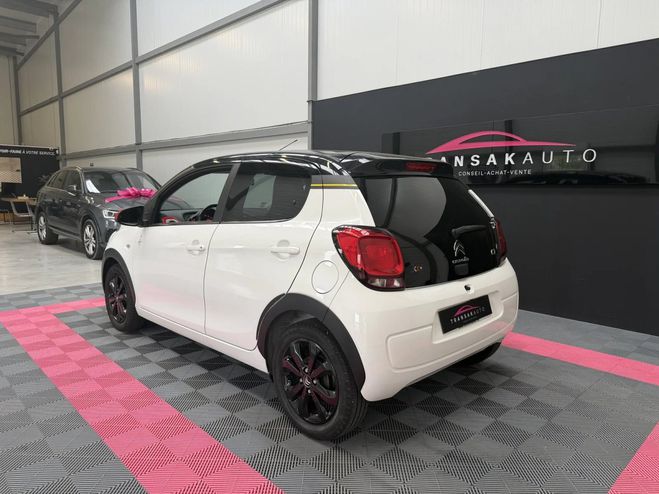 Citroen C1 1.0 VTi 12V 72 cv ENTRETIEN CARPLAY Blanc de 2020