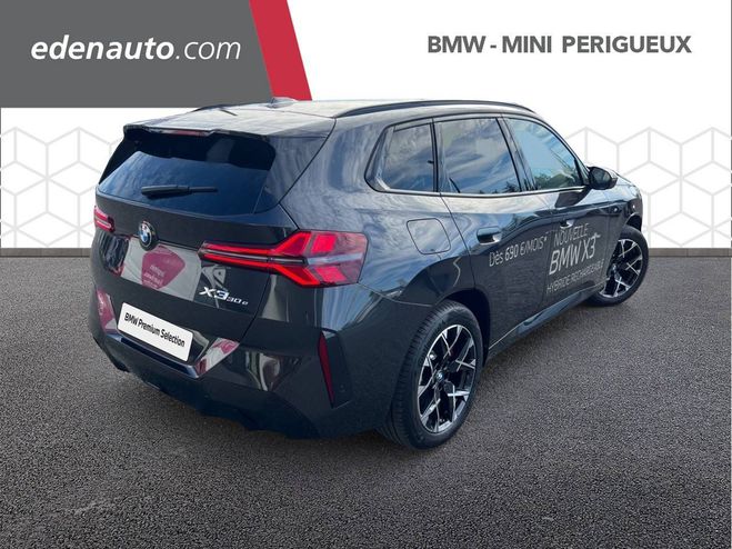 BMW X3 X3 30e xDrive 299 ch BVA8 M Sport 5p Gris de 2024
