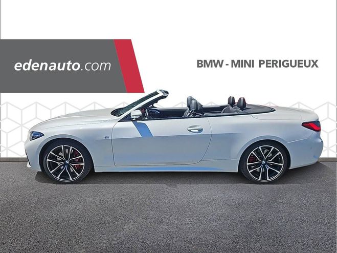 BMW Serie 4 Cab 420i 184 ch BVA8 M Sport 2p Blanc de 2023