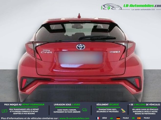 Toyota C HR Hybride 1.8L 122 ch BVA Rouge de 2021