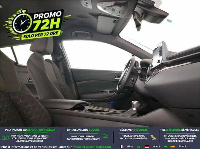 Toyota C HR Hybride 1.8L 122 ch BVA Rouge de 2021