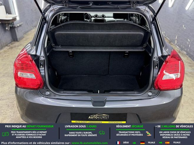 Suzuki Swift 1.0 Boosterjet BVA111ch BVA Gris M�tallique de 2019