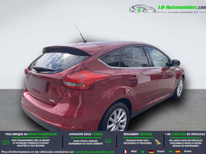 Ford Focus 1.0 EcoBoost 100 BVM Rouge M�tallique de 2016