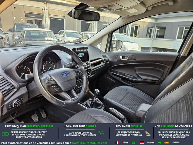 Ford Ecosport 1.0 EcoBoost 100ch BVM Gris M�tallique de 2018