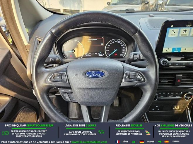 Ford Ecosport 1.0 EcoBoost 100ch BVM Gris M�tallique de 2018