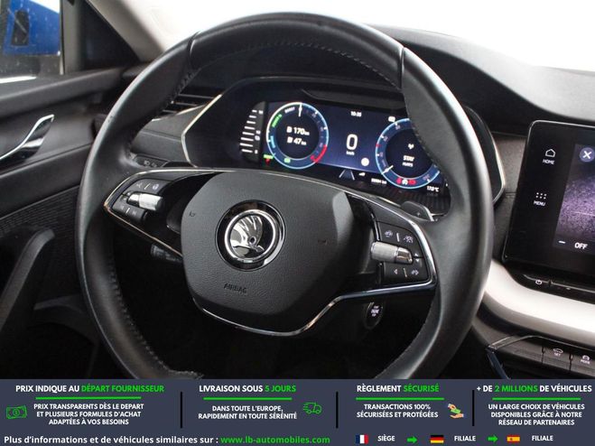 Skoda Octavia 1.4 TSI PHEV 204 ch BVA Bleu de 2021