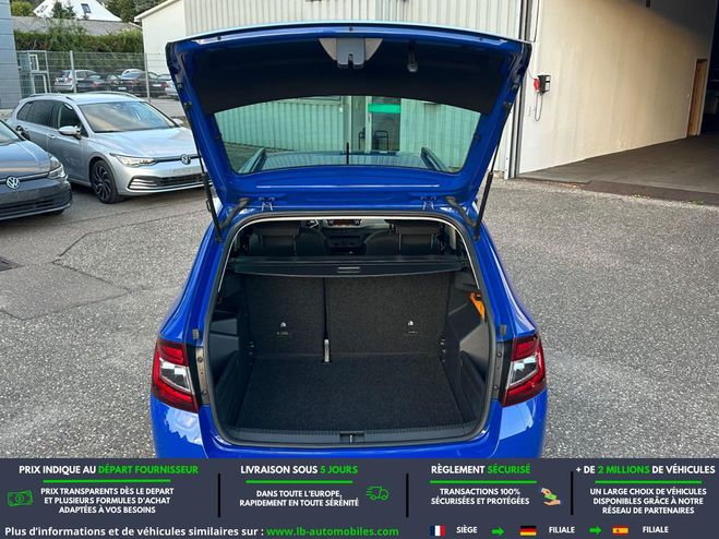 Skoda Fabia 1.0 TSI 95 ch BVM Bleu de 2021