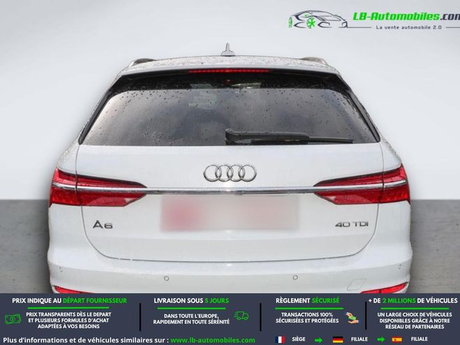 Audi A6 40 TDI 204 ch BVA Blanc M�tallique de 2021