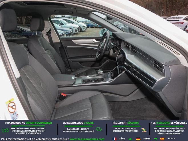 Audi A6 40 TDI 204 ch BVA Blanc M�tallique de 2021