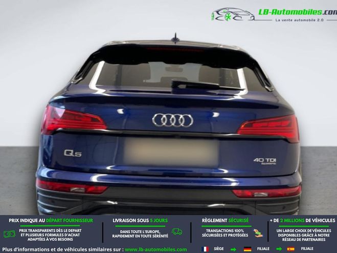 Audi Q5 40 TDI 204 BVA Quattro Bleu M�tallique de 2021