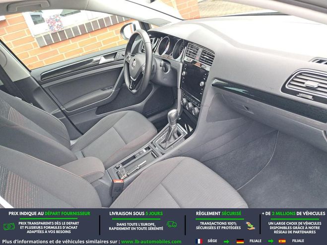 Volkswagen Golf 2.0 TDI 150 BVA Blanc M�tallique de 2017