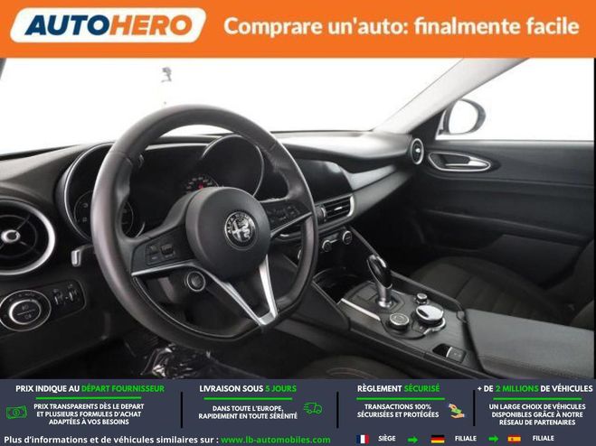 Alfa romeo Giulia 2.2 JTD 150 ch BVA Blanc M�tallique de 2018