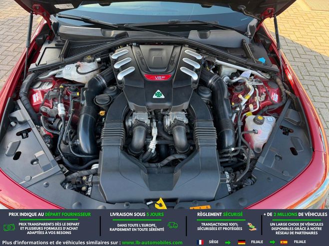 Alfa romeo Giulia 2.9 V6 510 ch BVA Rouge M�tallique de 2017