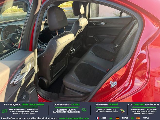 Alfa romeo Giulia 2.9 V6 510 ch BVA Rouge M�tallique de 2017