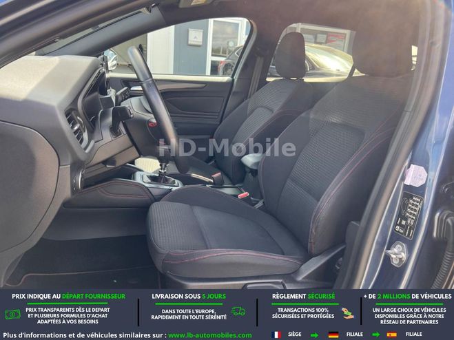Ford Focus 1.0 EcoBoost 125 mHEV BVM Bleu M�tallique de 2019