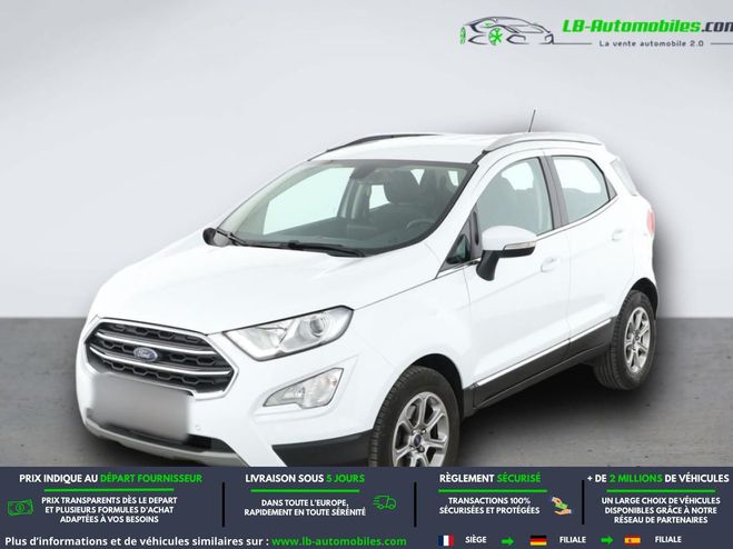 Ford Ecosport 1.0 EcoBoost 125ch BVA Blanc M�tallique de 2018