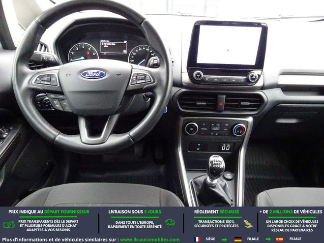 Ford Ecosport 1.0 EcoBoost 100ch BVM Argent� M�tallique de 2019