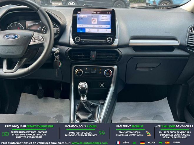 Ford Ecosport 1.5 EcoBlue 95ch BVM Bleu M�tallique de 2020