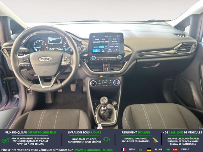 Ford Fiesta 1.0 EcoBoost 95 ch BVM Bleu M�tallique de 2020