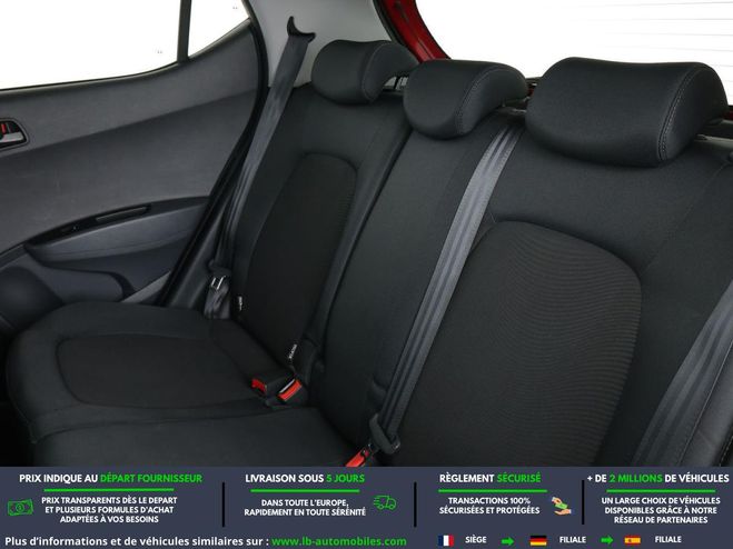 Hyundai I10 1.2 87 BVM Rouge de 2019