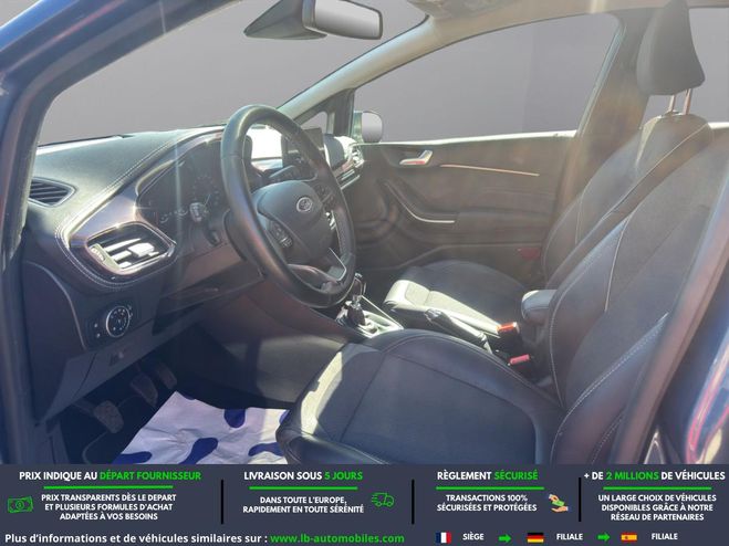 Ford Fiesta 1.0 EcoBoost 125 ch BVM Bleu M�tallique de 2019
