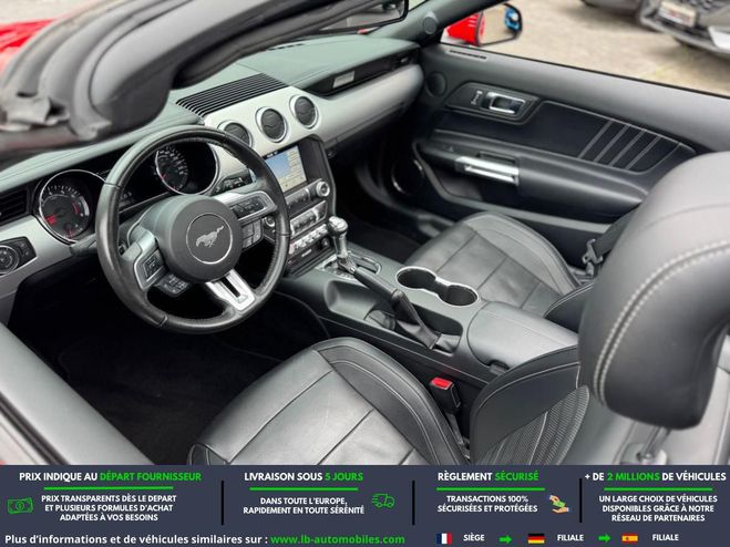 Ford Mustang 2.3 EcoBoost 317 BVA Rouge de 2017