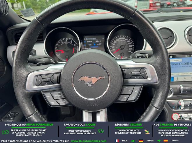 Ford Mustang 2.3 EcoBoost 317 BVA Rouge de 2017