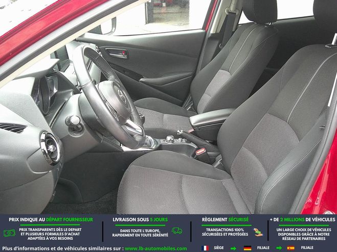 Mazda 2 1.5L SKYACTIV-G 90ch Rouge M�tallique de 2019
