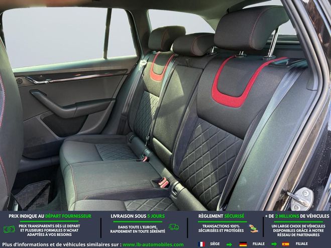 Skoda Octavia 2.0 TSI 245 ch BVA Noir de 2020