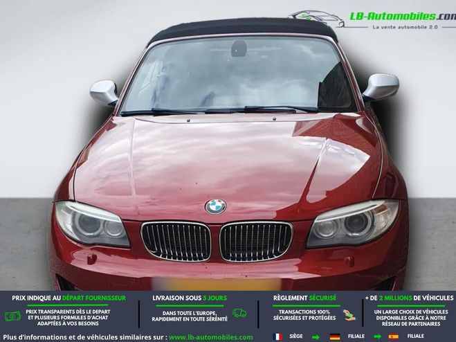 BMW Serie 1 E82 LCI 118d BVA Rouge de 2012