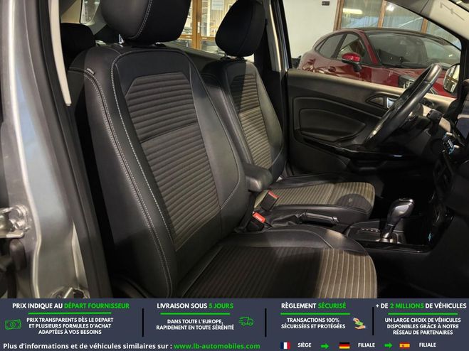 Ford Ecosport 1.0 EcoBoost 125ch BVA Argent� M�tallique de 2018