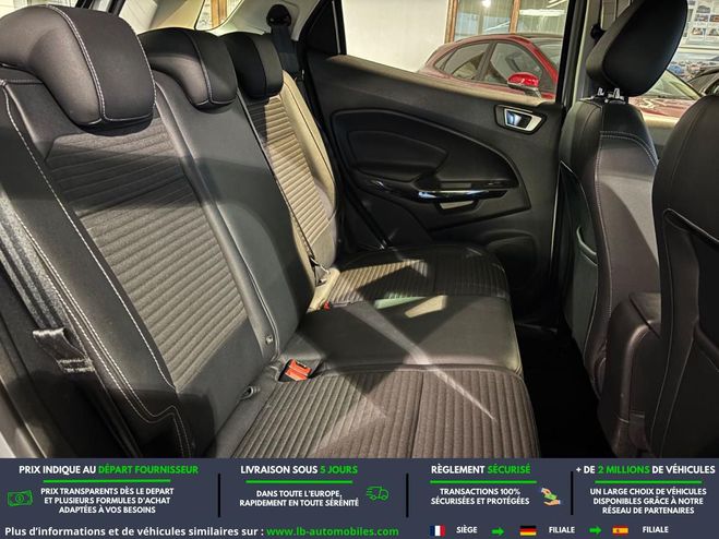 Ford Ecosport 1.0 EcoBoost 125ch BVA Argent� M�tallique de 2018