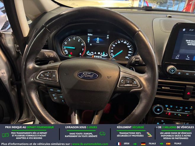 Ford Ecosport 1.0 EcoBoost 125ch BVA Argent� M�tallique de 2018