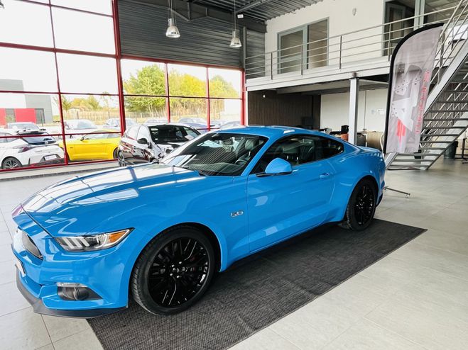 Ford Mustang FASTBACK 5,0 V8 421 GT GPS CAMERA REGULA GRABBER BLUE de 2017