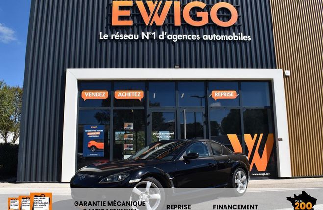 Mazda RX8 8 rx8 1.3 192ch moteur neuf cuir rouge-n Noir de 2004